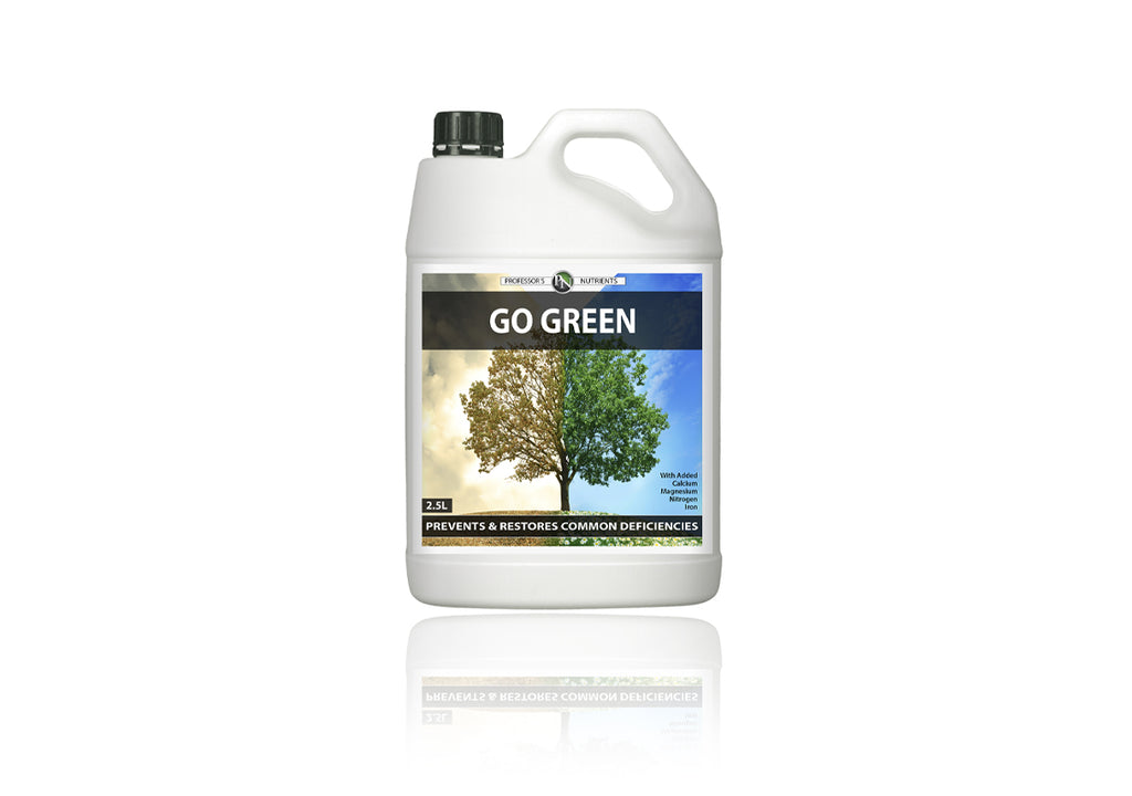 Professor's Nutrients Go Green