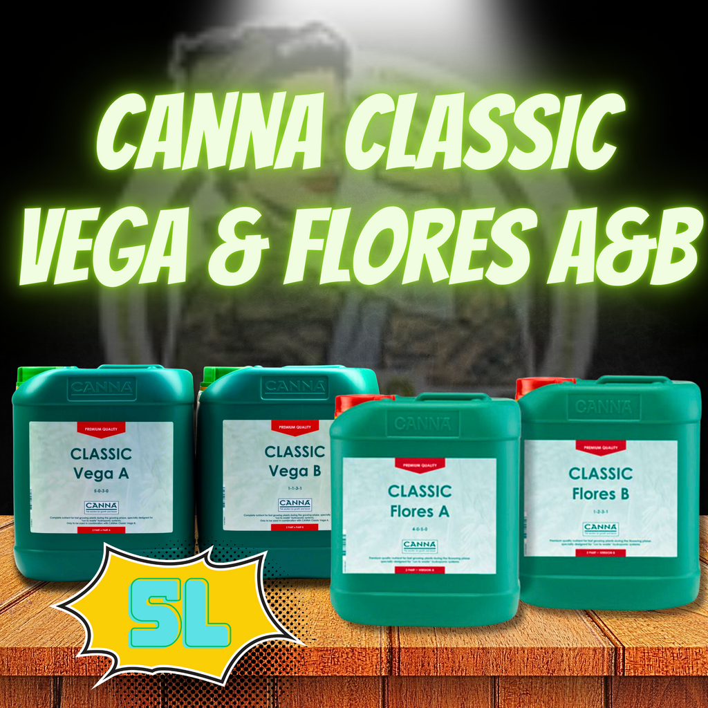 Canna Classic Vega & Flores A&B - 5L