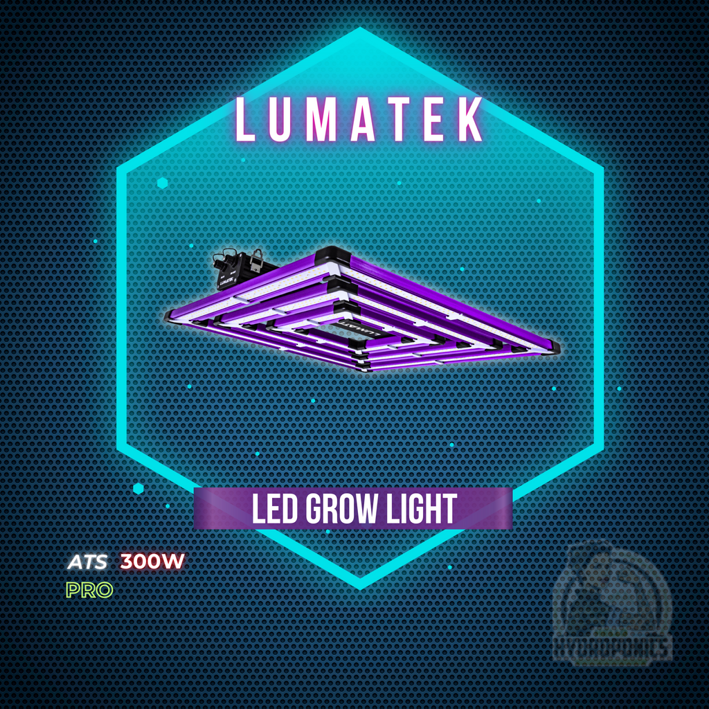 LUMATEK LED GROW LIGHT ATS 300W PRO Hello Hydroponics