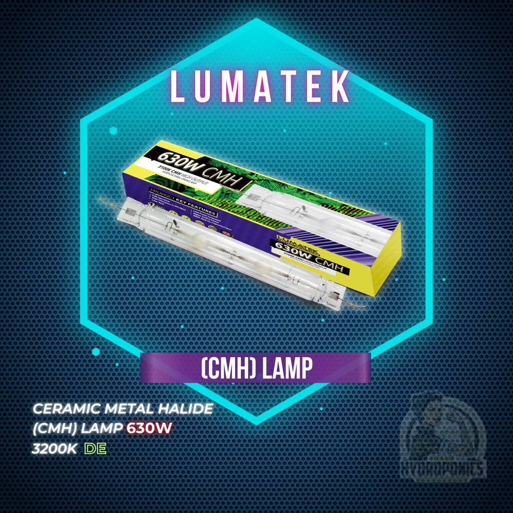 LUMATEK CERAMIC METAL HALIDE (CMH) LAMP - 630W | DE | 3100K