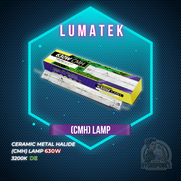 LUMATEK CERAMIC METAL HALIDE (CMH) LAMP - 630W | DE | 3100K