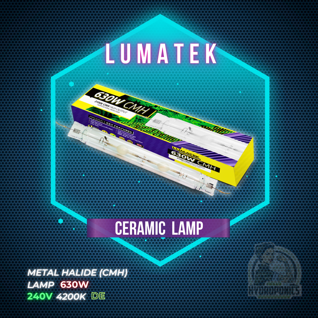 LUMATEK CERAMIC METAL HALIDE (CMH) LAMP - 630W | DE | 4200K