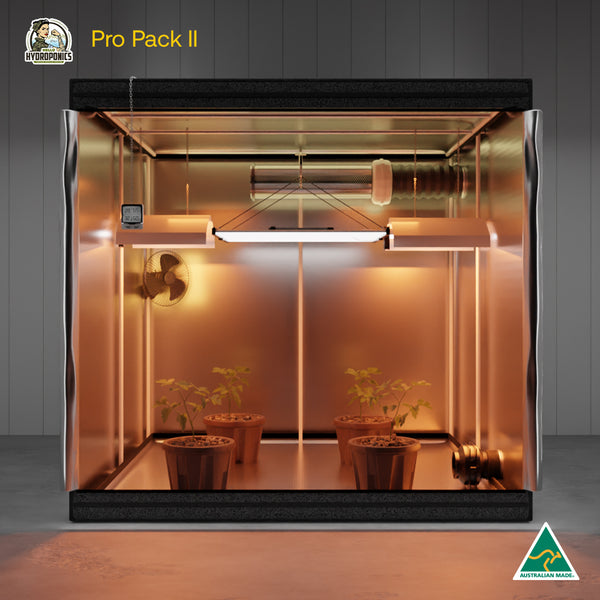 Pro Pack ii - Budbox Pro Tent HC - 295 X 295 X 230 cm | Lucius Flex R Led 680W