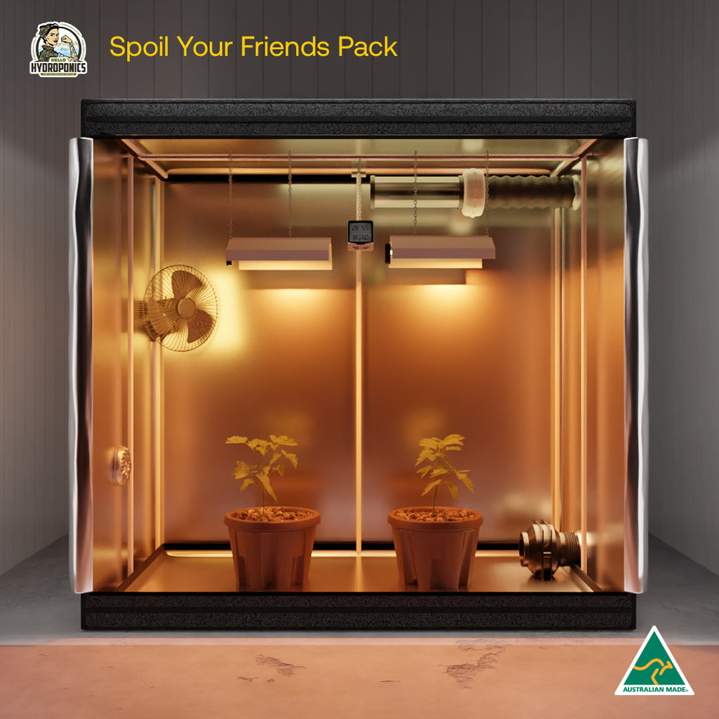 Spoil Your Friends Pack - Jungle Room Tent - 200 X 120 X 200 cm | Hortitek Raider 600W