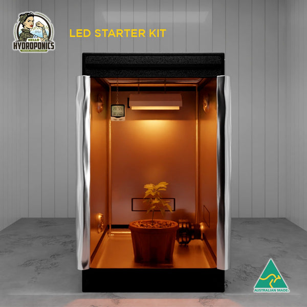 LED STARTER KIT | Jungle Room Tent 90cm x 90cm x 160cm | ViparSpectra® 2023 Updated P600 Full Spectrum Dimmable led Grow