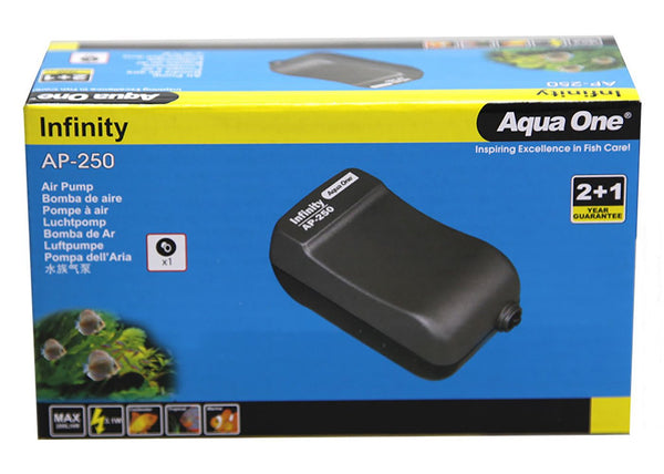 Aqua One AP250 Air Pump 1 Outlet 200L/HR