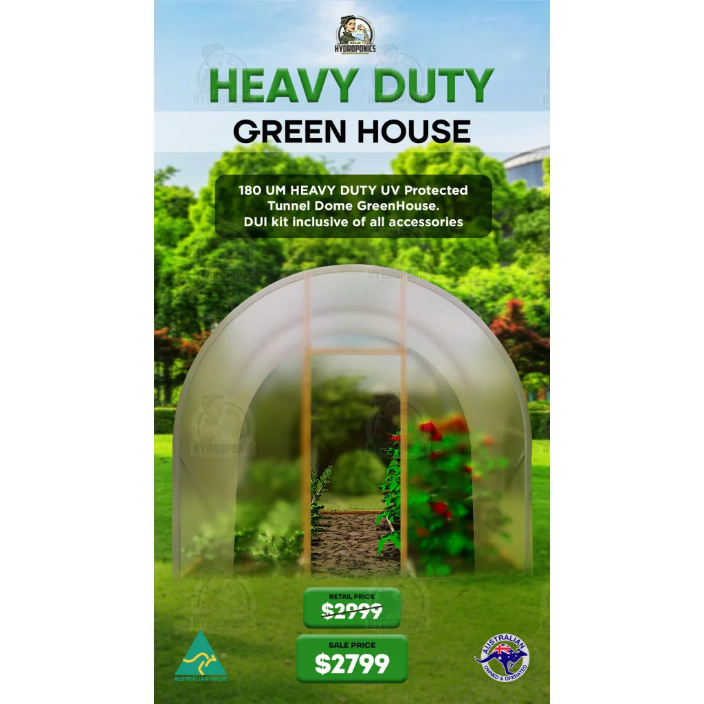 4 meter Heavy Duty PolyTunnel Greenhouse