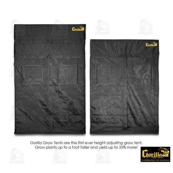 Gorilla Grow Hydroponic Tent GGT1020 - 305Cm X 610Cm X (213Cm - 244Cm) | (Part A+B)
