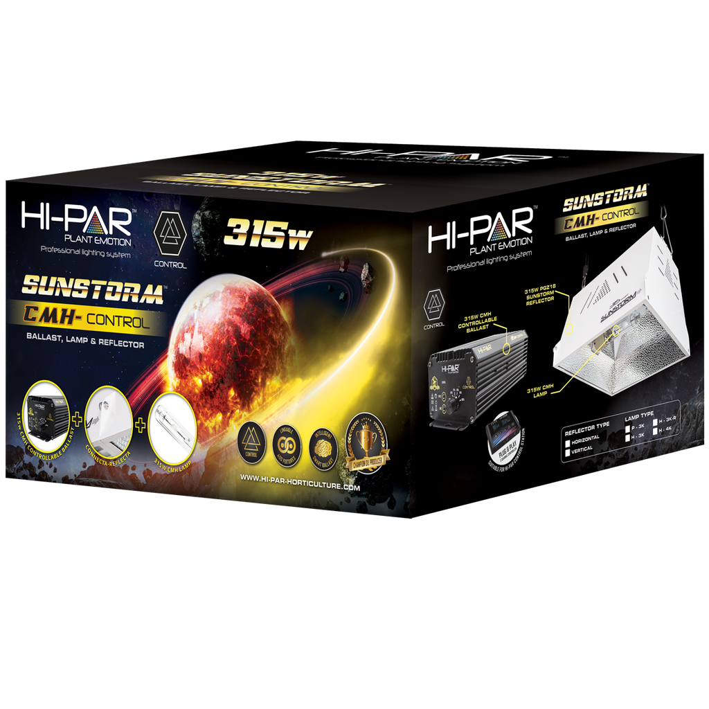Hi-Par 315W Sunstorm Control Kit With Horti-Vision 315W Lamp