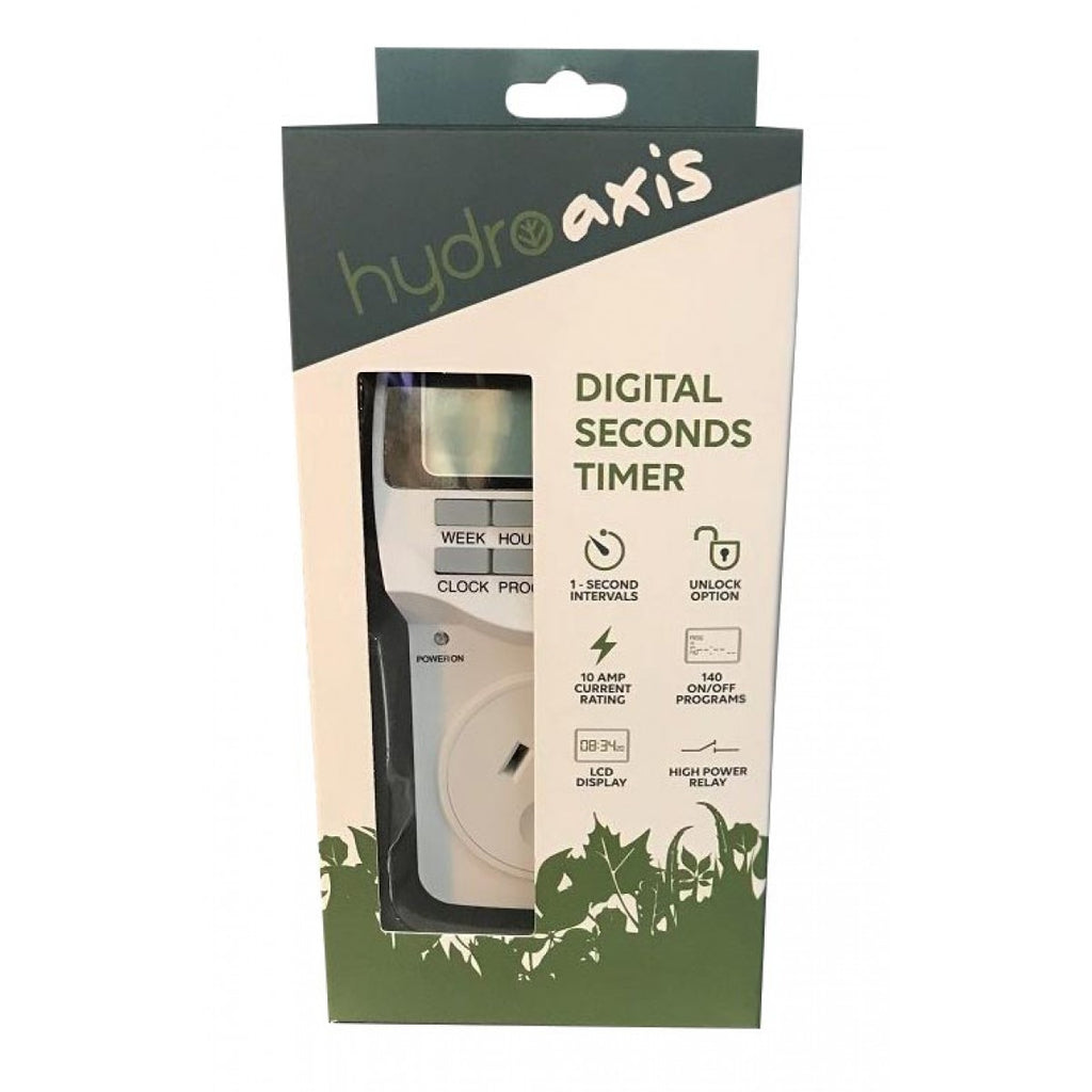 Hydro Axis Digital Seconds Timer