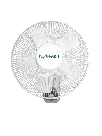 Hydro Axis Oscillating Wall Fan 50W 16"