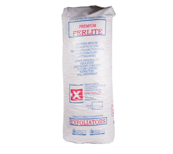 EXFOLIATORS PREMIUM PERLITE - 100L | COARSE GRADE