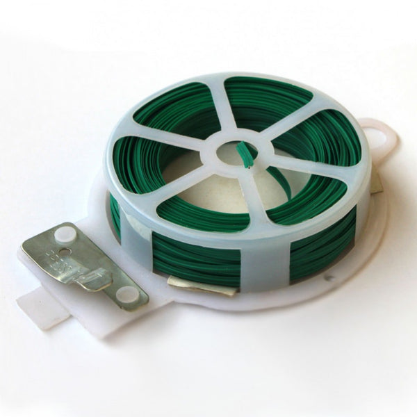 Twist Tie Green W/Cutter 2x30m