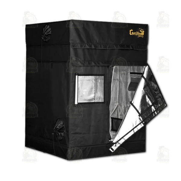 Gorilla Indoor Grow Tent - Shorty Line - 4 X 4 | 122Cm X 122Cm X (150Cm - 172Cm) | GGTSH44